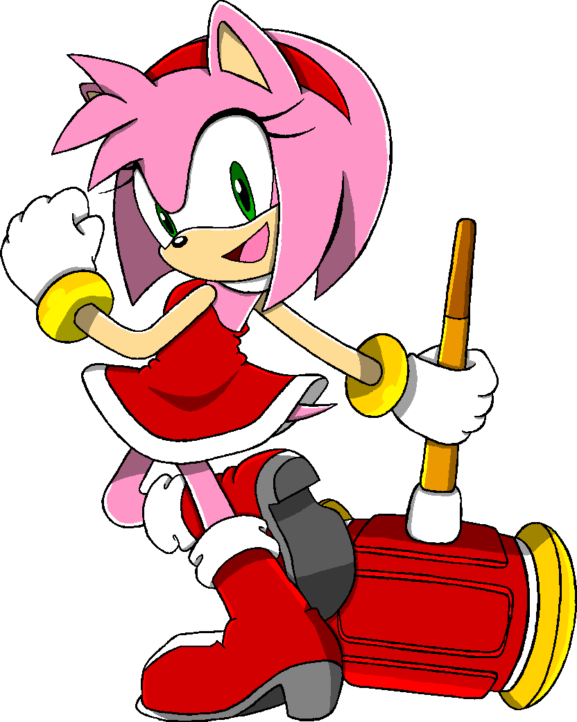 Amy - Amy Rose Sonic Channel (832x1040)