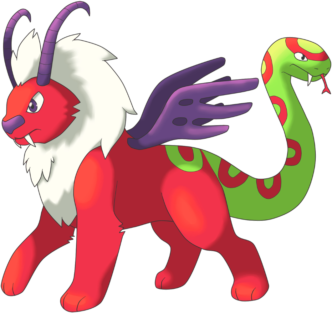 504kib, 1323x1081, Latest-2 - Pokemon Uranium Chimaconda (1323x1081)