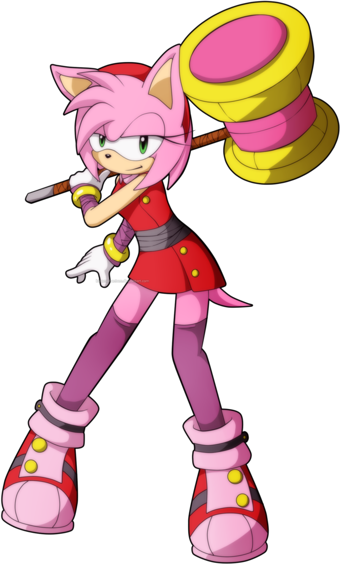 Amy Rose Sonic Boom By Bloomphantom - Amy Rose Sonic Boom (699x1144)