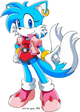 Hola Soy "susana Miles Prower The Fox" Y Me Encanta - Imagenes De Amy Rose Y Rouge (360x456)