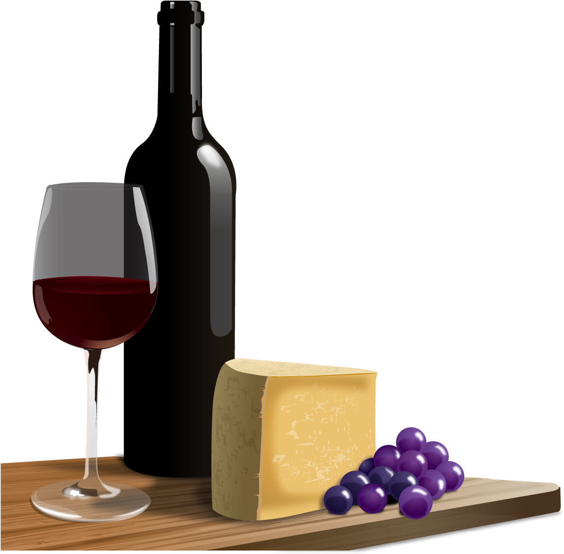 Red Wine Cheese Italian Wine Clip Art - Wine And Cheese Clip Art (1169x1151)