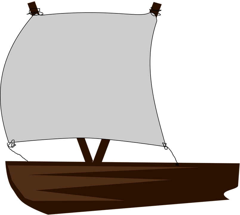 Bark Cliparts Art 27, Buy Clip Art - เรือ ใบ การ์ตูน Png (805x720)