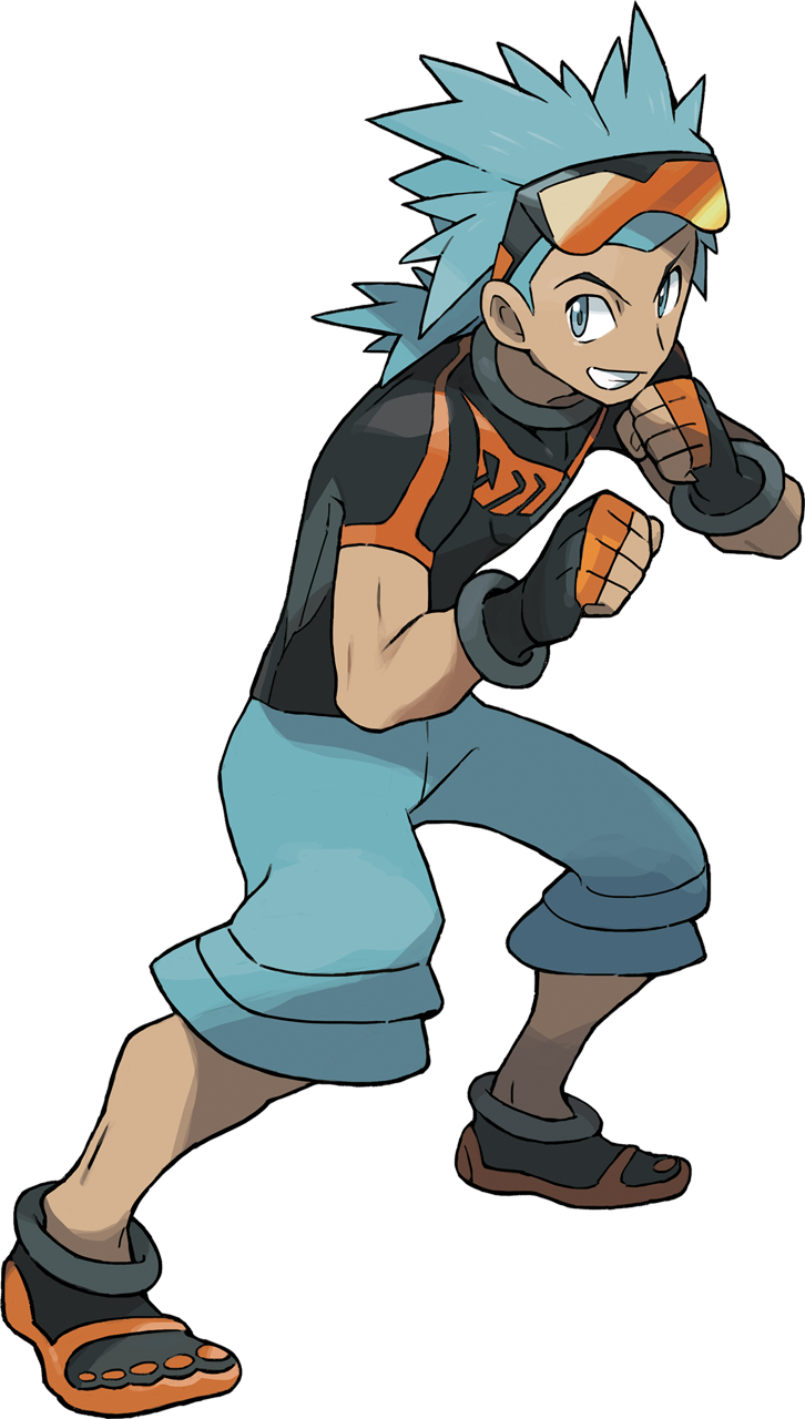 Brawly - Pokemon Fighting Type Gym Leader (726x1280)