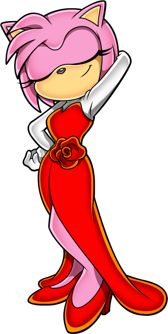 Amy - Amy Rose New Dress (542x1074)