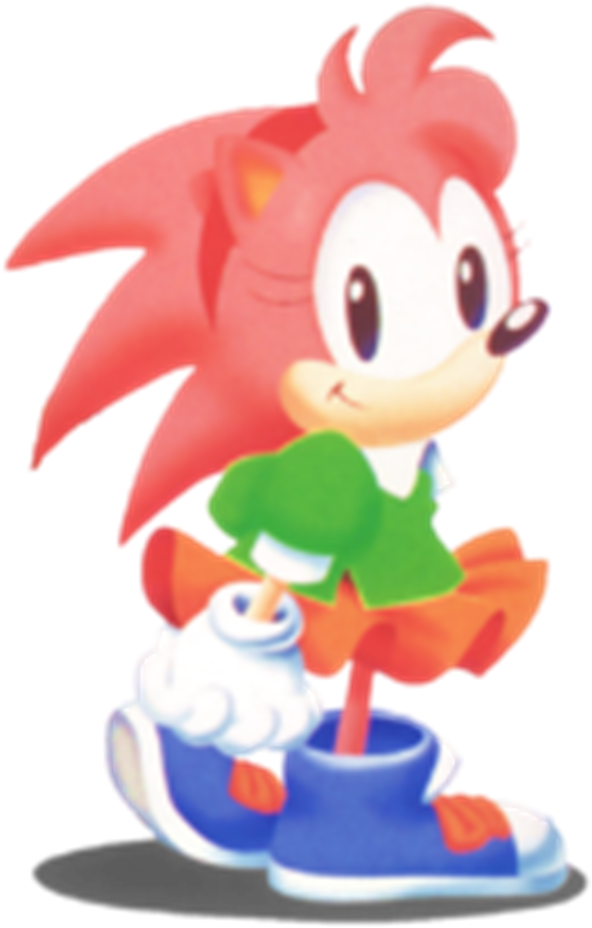 Algunas Imagenes De Amy Rose - Amy Rose Sonic Cd (679x1010)