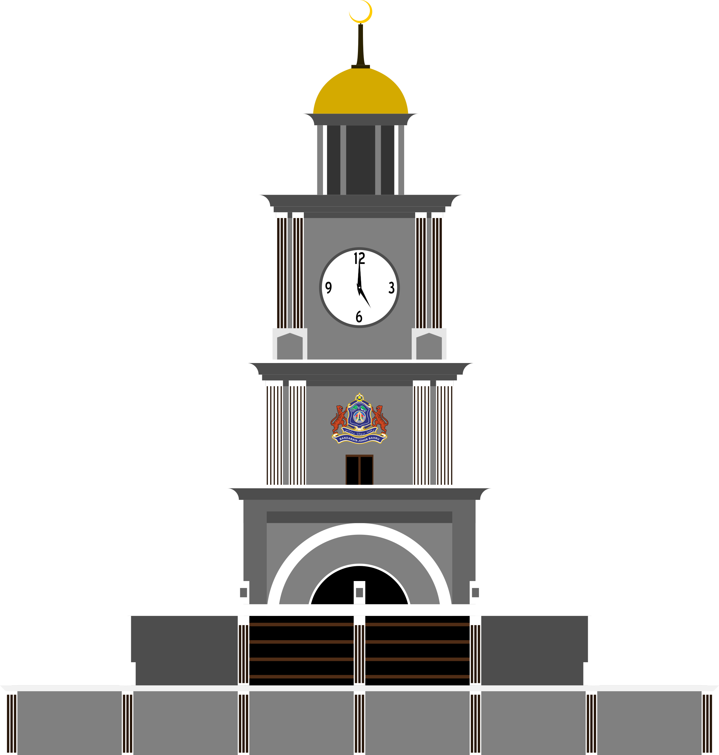 Pin - Johor Bahru Icon (2286x2400)
