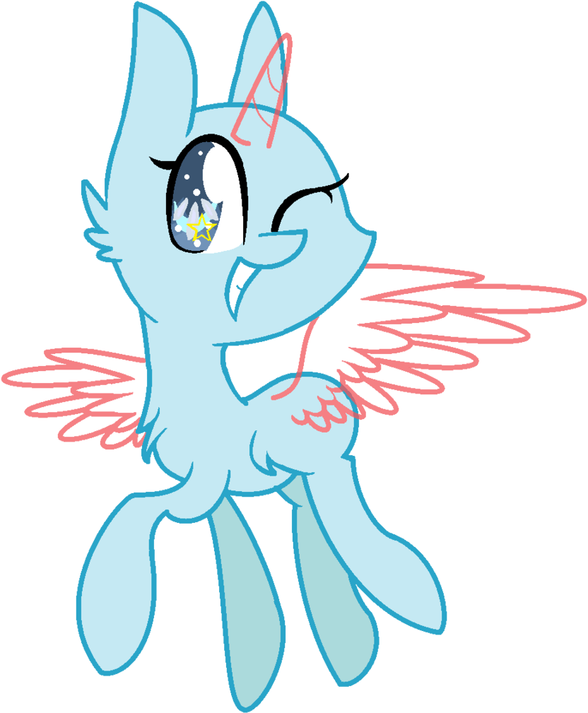 Rainbow Dash Pony Drawing Chibi Deviantart - Base Mlp Deviantart (1024x1024)