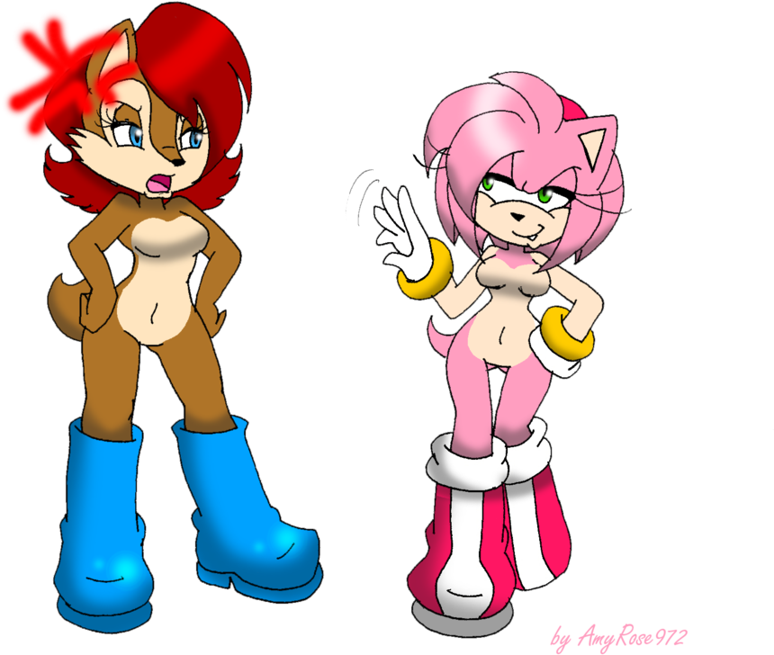 Sally X Amy Www Imgkid Com The Image Kid Has It - Amy Vs Sally (900x829)