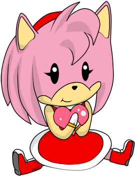 Amy Rose Chibi By Mm38 - Chibi Amy Rose (306x402)