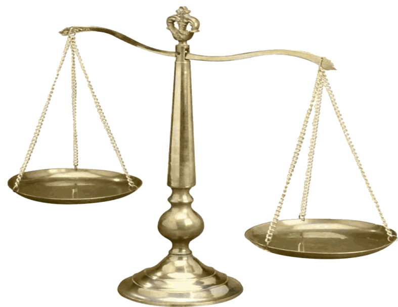 Pin Legal Scales Clip Art - Timbangan Ng Hustisya (800x615)