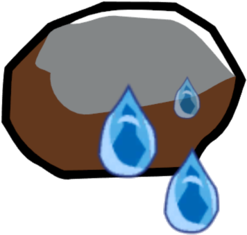 Makes The Wielder Drop Water Droplets - Makes The Wielder Drop Water Droplets (389x362)