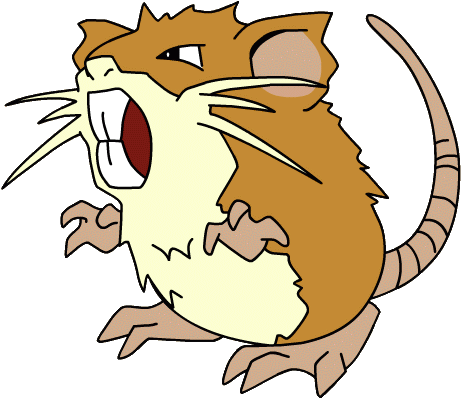 Rattata Raticate - Pokemon Raticate (800x600)