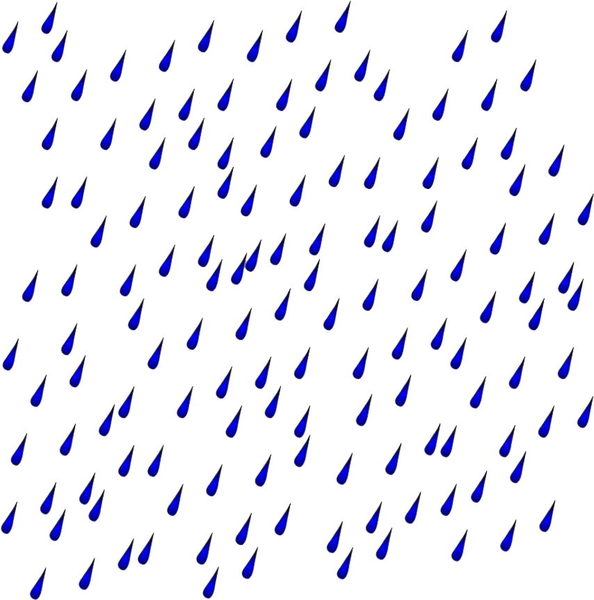 Raindrops Png File - Rain Drops Vector Png (864x864)