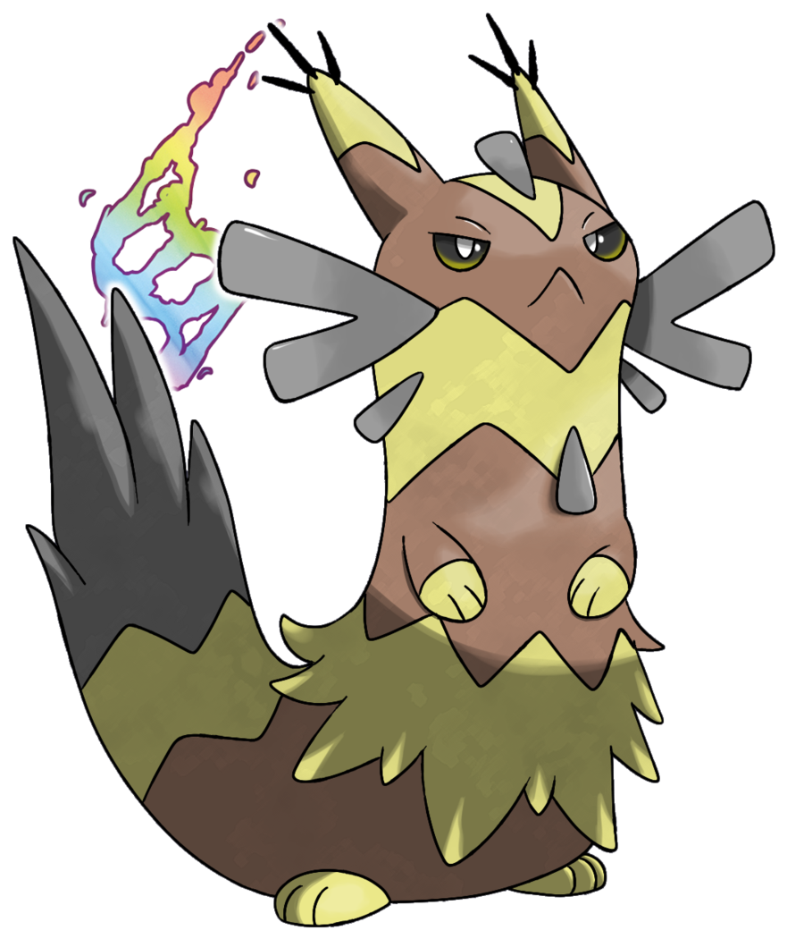 Mega Furret By Marix20 Mega Furret By Marix20 - Pokemon Mega Evolution Furret (1024x1144)