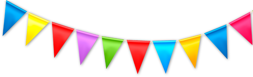 Lighting Up The Summer For Children - Bunting Flags (1040x316)