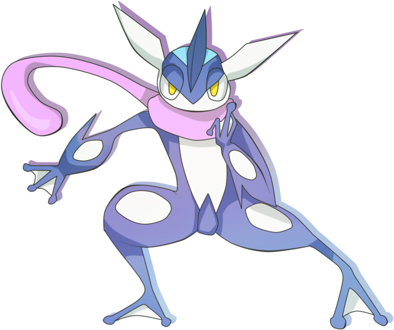Frog Pokémon Drawing Greninja - Neptune (810x987)