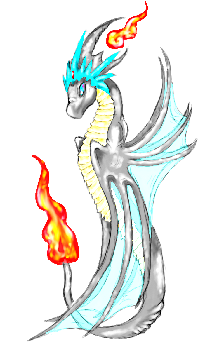 Water Charizard By Kitsunehebi - Clip Art (760x1280)