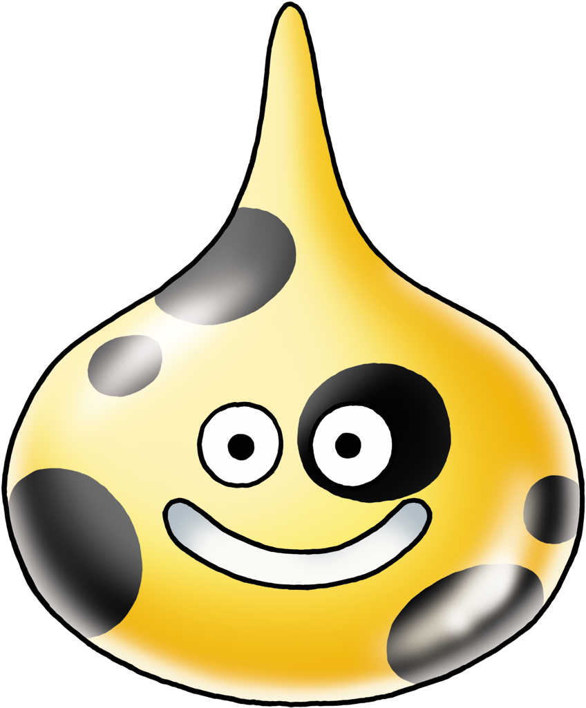 Dragon Quest Iv - Dragon Quest Mottle Slime (1000x1062)