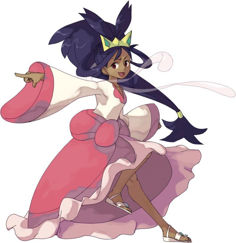 Pokemon Champion Iris Download - Pokemon Iris Fan Art.
