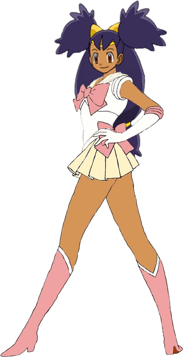 Sailor Iris By Darthranner83 - Pokemon Black And White (649x1230)