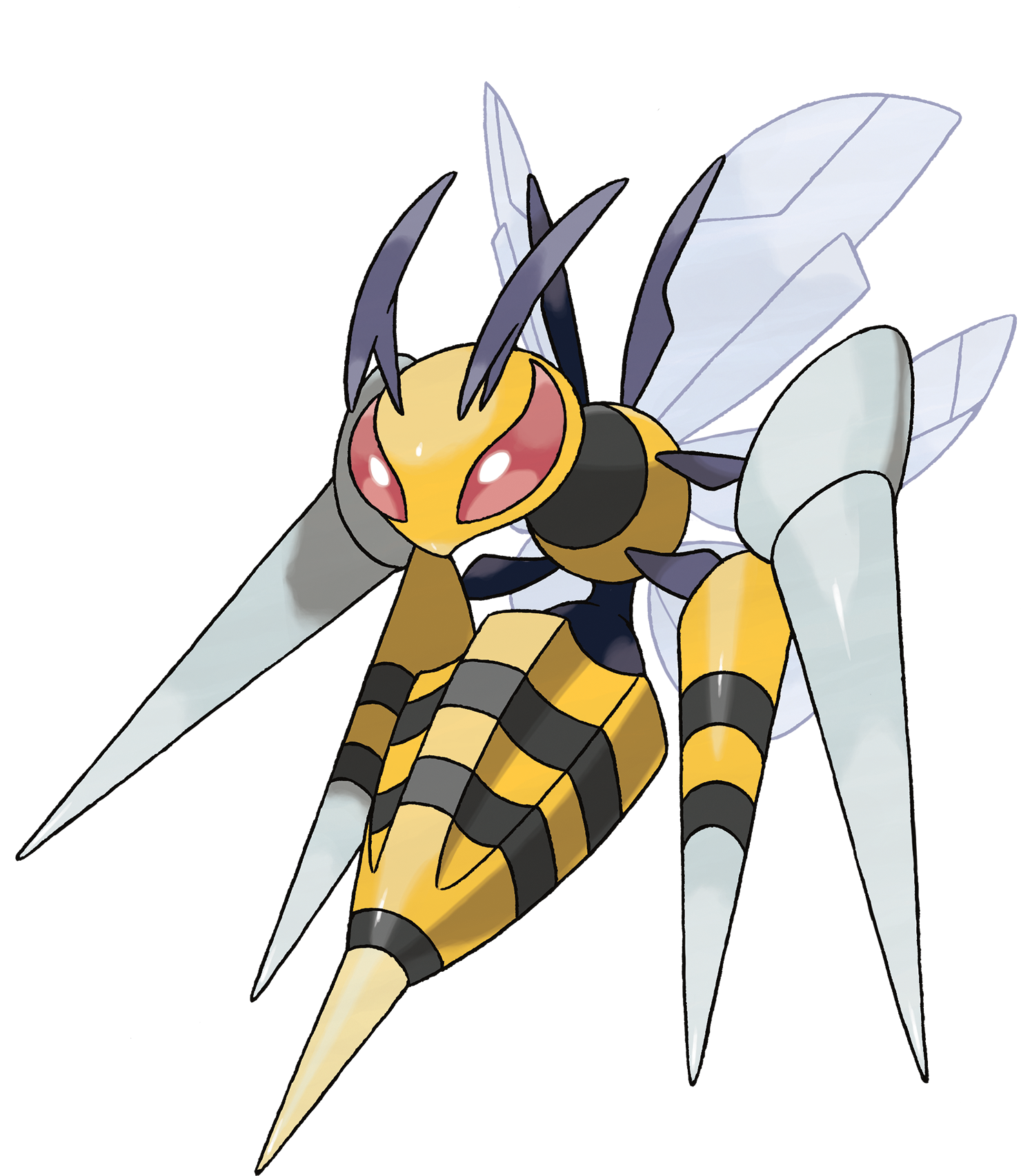 Pokemon Beedril - - Pokemon Mega Beedrill-ex Collection Box (1599x1807)