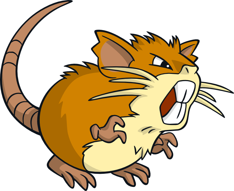 Reward - Http - //www - Pokemonpets - Com/shiny Raticate - Cartoon (800x654)