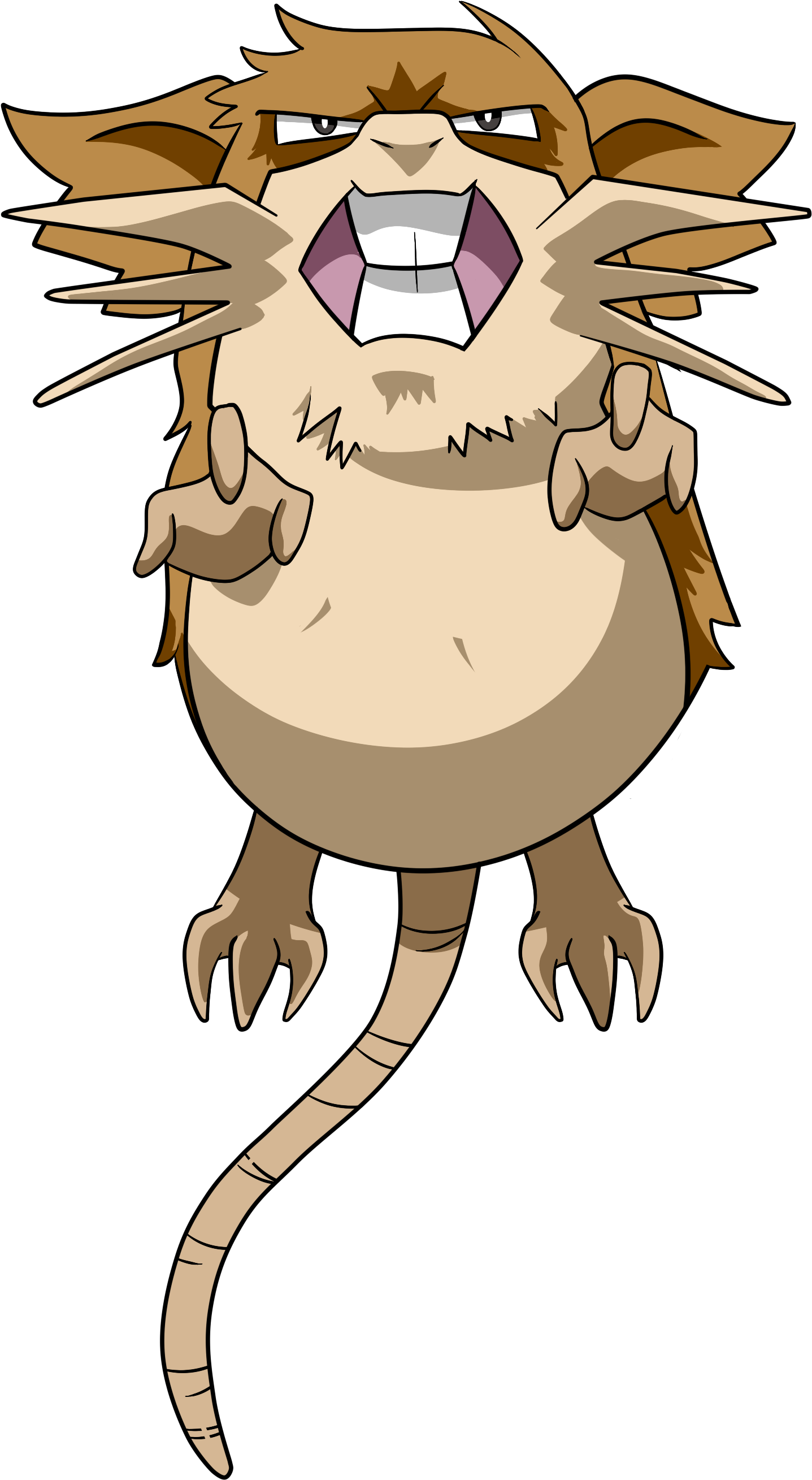 Raticate By Pr0xis0ul - Cartoon (2448x3264)