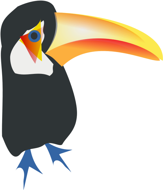 Custom Toucan Bird Shower Curtain (566x678)