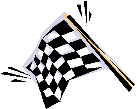 Start Flag Clip Art - Race Start Png (454x371)