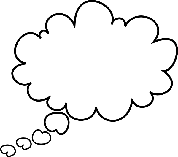 Thinking Balloon Render (600x529)