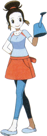 #black 2 White 2 Mom From The Official Artwork Set - Pokemon Usum Concept Art (285x600)