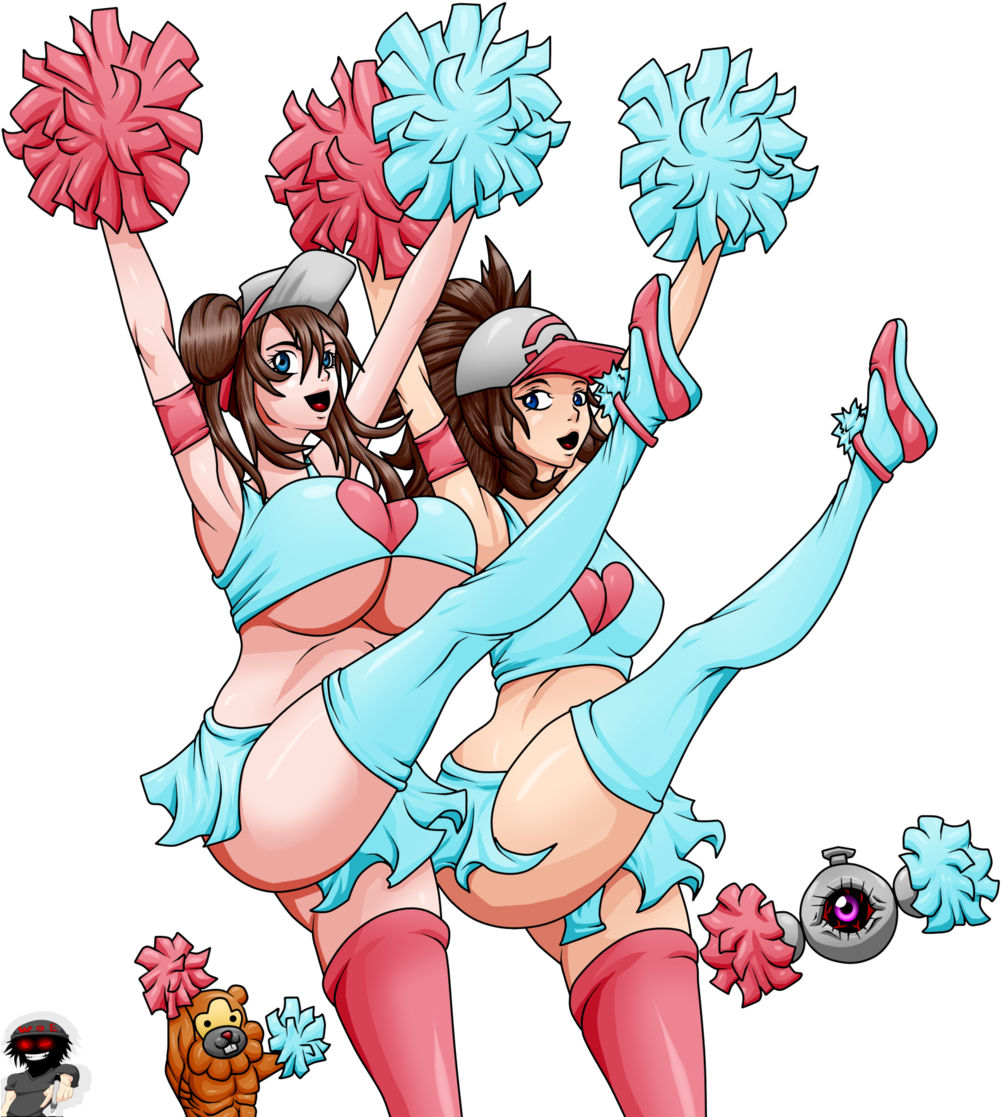 Pokémon Black 2 And White 2 Pokemon Black & White Pokémon - Cheerleader Mei (1024x1119)