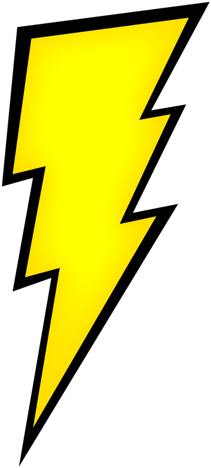 Clipart Electricity Symbols Clipartfest Electrical - Power Ranger Lightning Bolt (850x972)