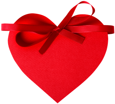 Valentine Heart Gift Tag - Valentine's Day (550x366)