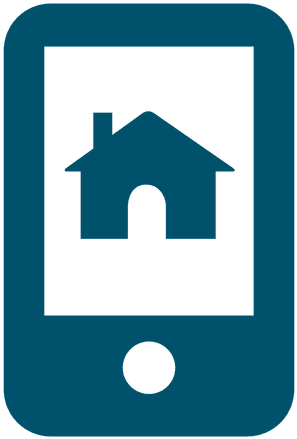 Home Phone Real Estate Icon - Logo Casa Con Dinero Bienes Raices (512x512)