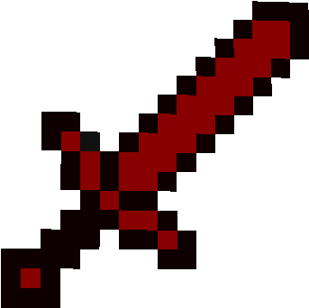 Power Line Clipart Minecraft Redstone - Minecraft Diamond Sword (345x350)