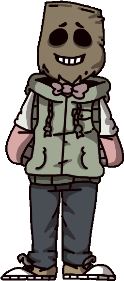 Blazing Garbage [fullbody] By Flaming-garbage - Cartoon (582x582)