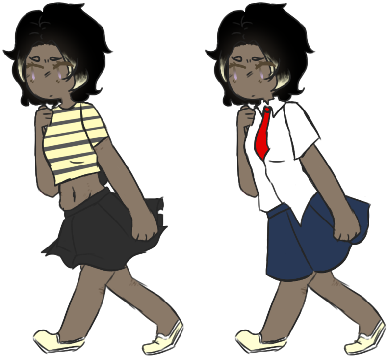 Garbage Day By Monochromism-s - Cartoon (894x894)