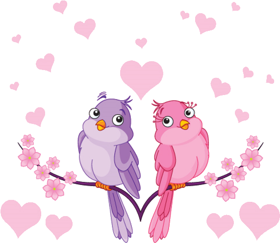 Love Birds Shower Curtain (600x600)