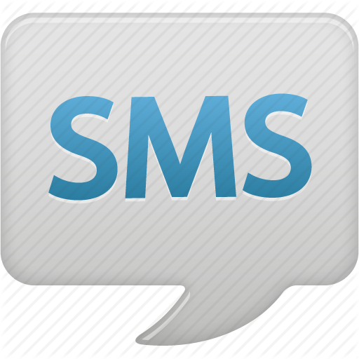 Sms Icon - 3d Text Message Icon Png (512x512)