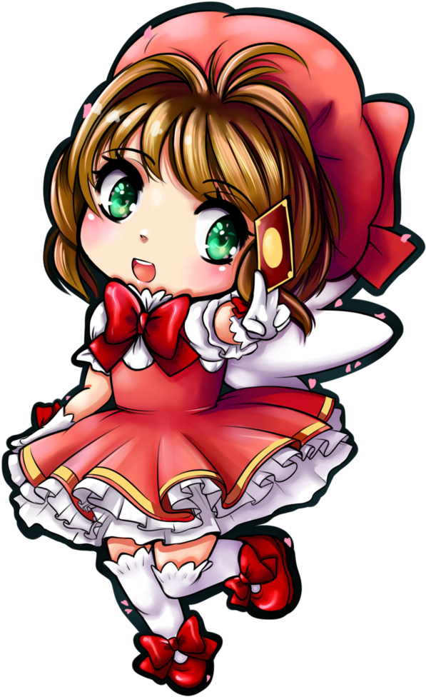 Sakura Chibi By Frills Of Justice - Justice (752x1063)