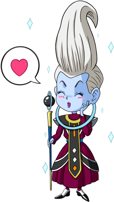 Lord Whis Chibi By Divine-justice - Dragon Ball Super Chibi (746x1072)
