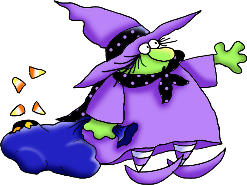 Cute Halloween Clipart 322 - Cartoon (800x600)
