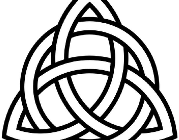 Celtic Knot Clipart Triangle - Symbol For Innocence (640x480)