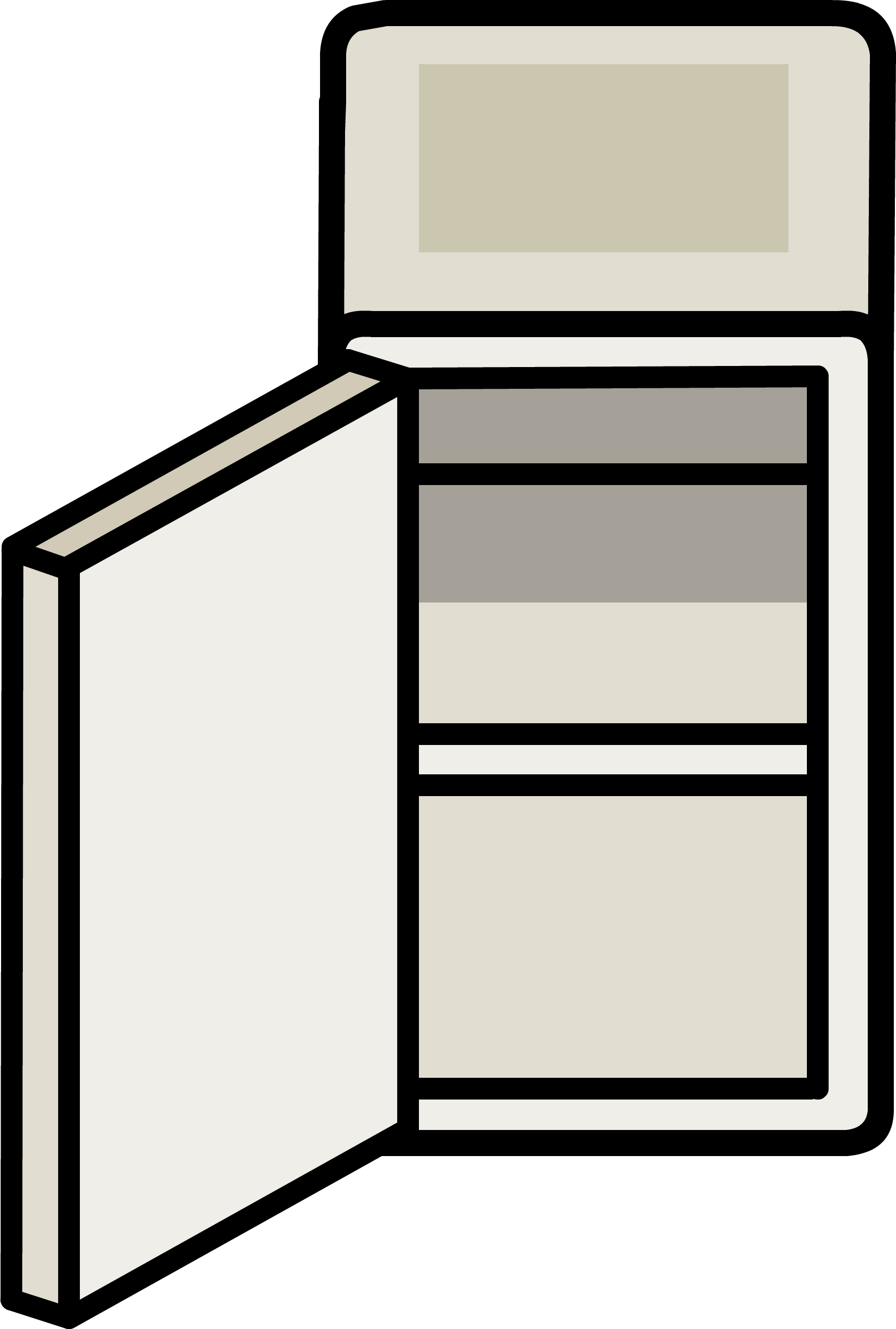 Wall Cabinet Sprite 004 - Wall Cabinet Sprite 004 (1649x2444)