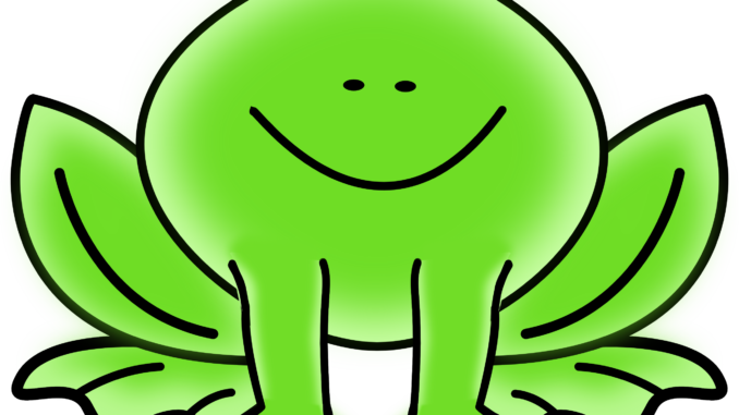 Frog Cartoon Picture - Green Frog Clipart (678x381)