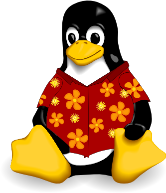 Although I Love Casual Tux, His Flowers Are Rather - Linux (400x400)