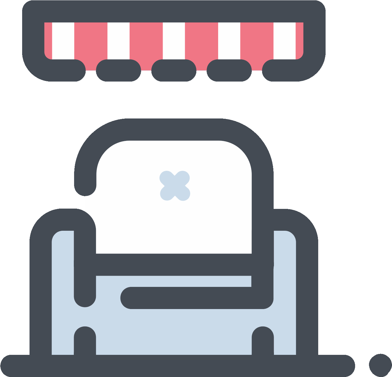Shop On The Couch Icon - Icon (1600x1600)