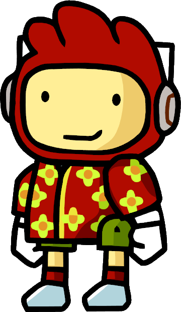 Hawaiian Shirt - Scribblenauts Straightjacket (360x620)