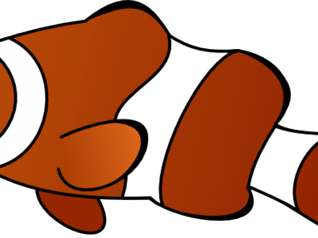 Tropical Fish Clipart Ikan - Clown Fish Drawing (640x480)